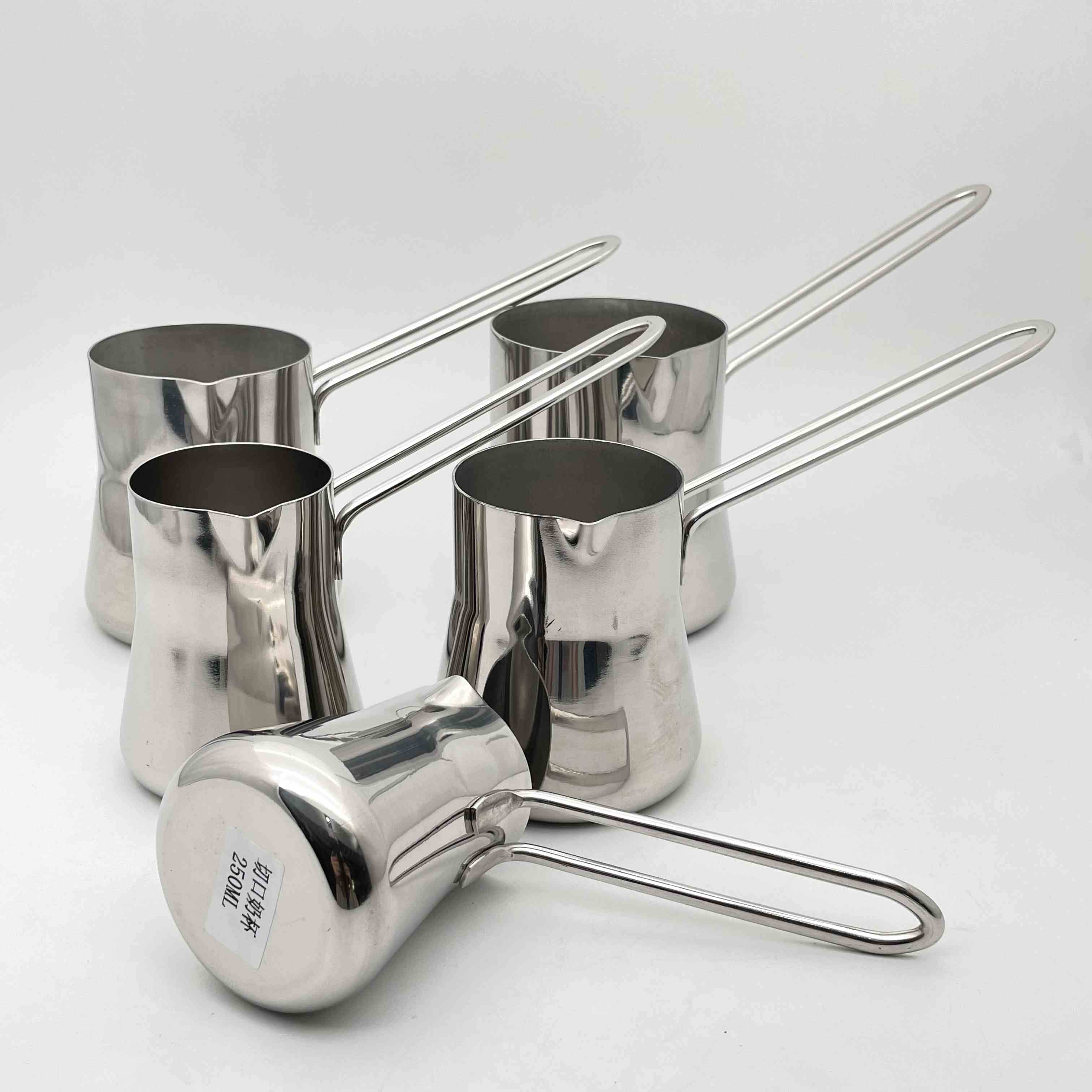 Stainless steel milk pitcher