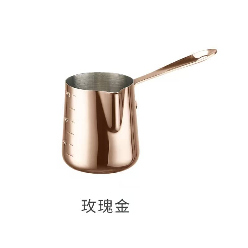 Stainless steel latte art pitcher