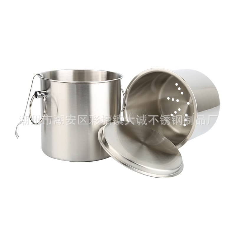 Korean Style Stainless Steel Ice Bucket