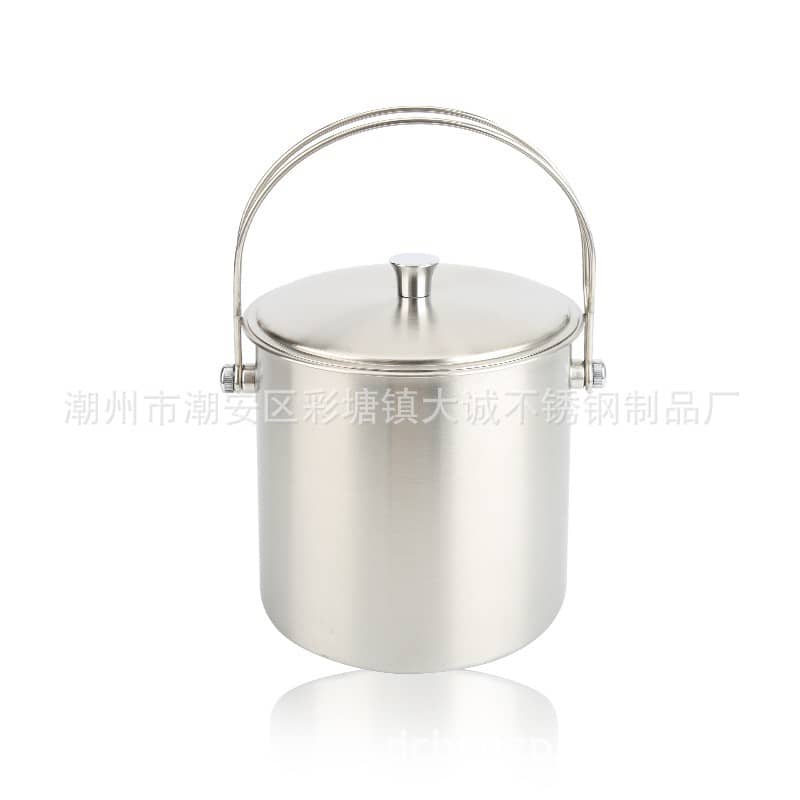 Korean Style Stainless Steel Ice Bucket