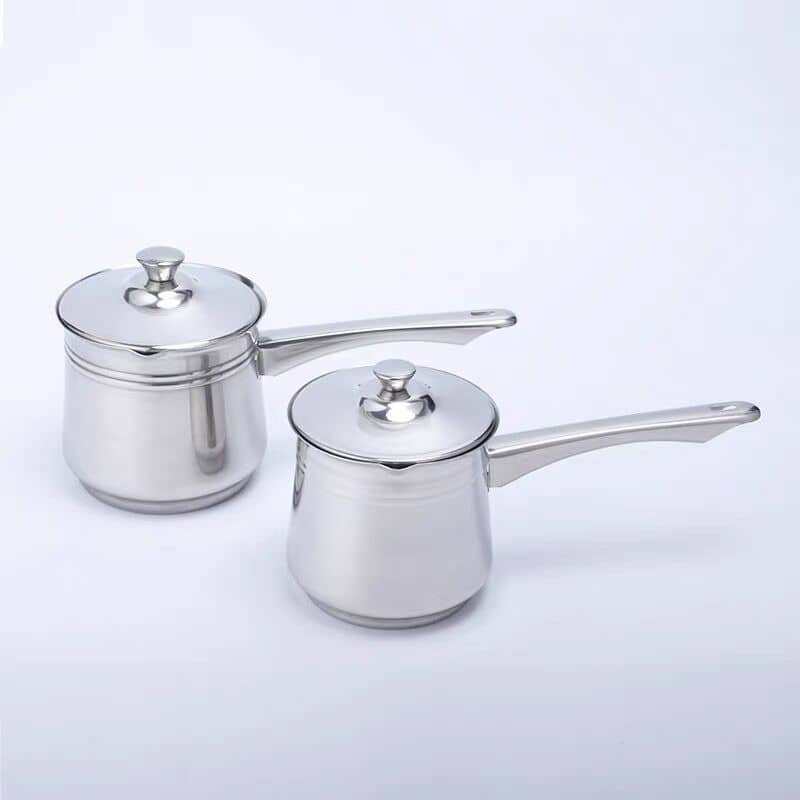 Stainless steel milk pitcher