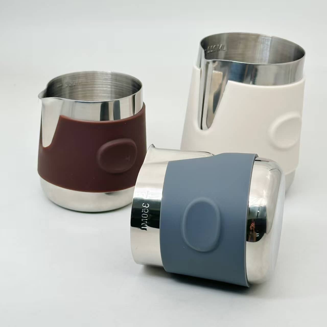 Stainless steel latte art pitcher