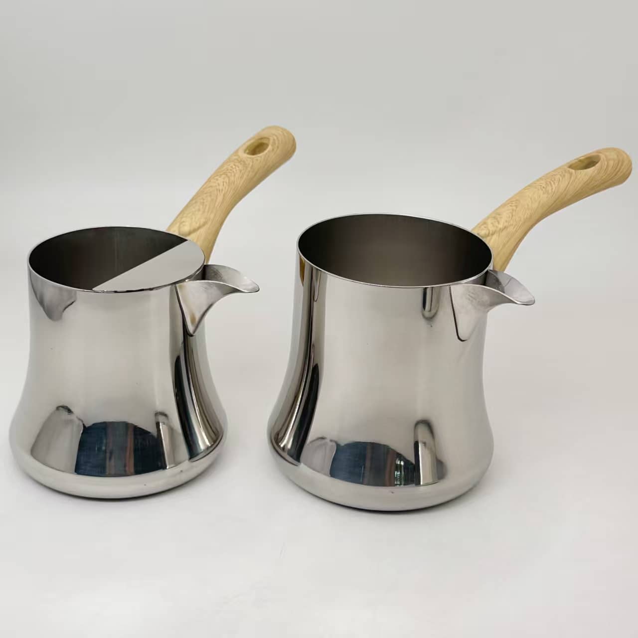 Stainless steel milk pitcher