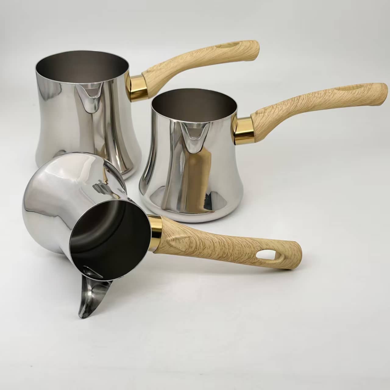 Stainless steel milk pitcher