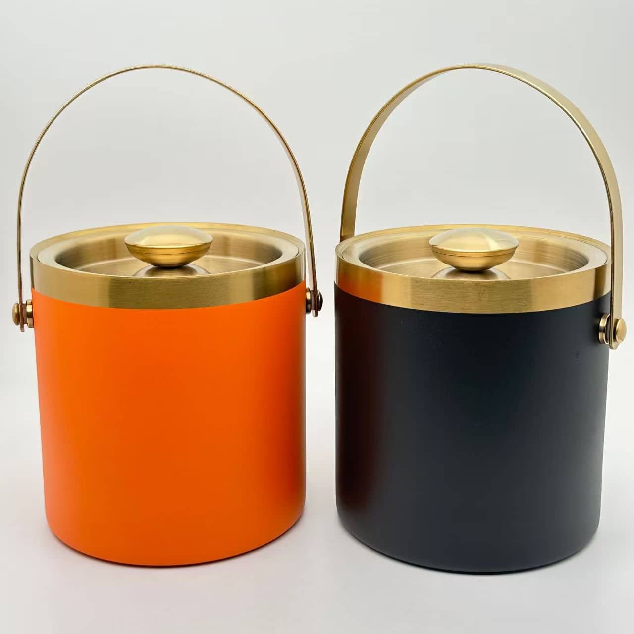Stainless steel ice bucket