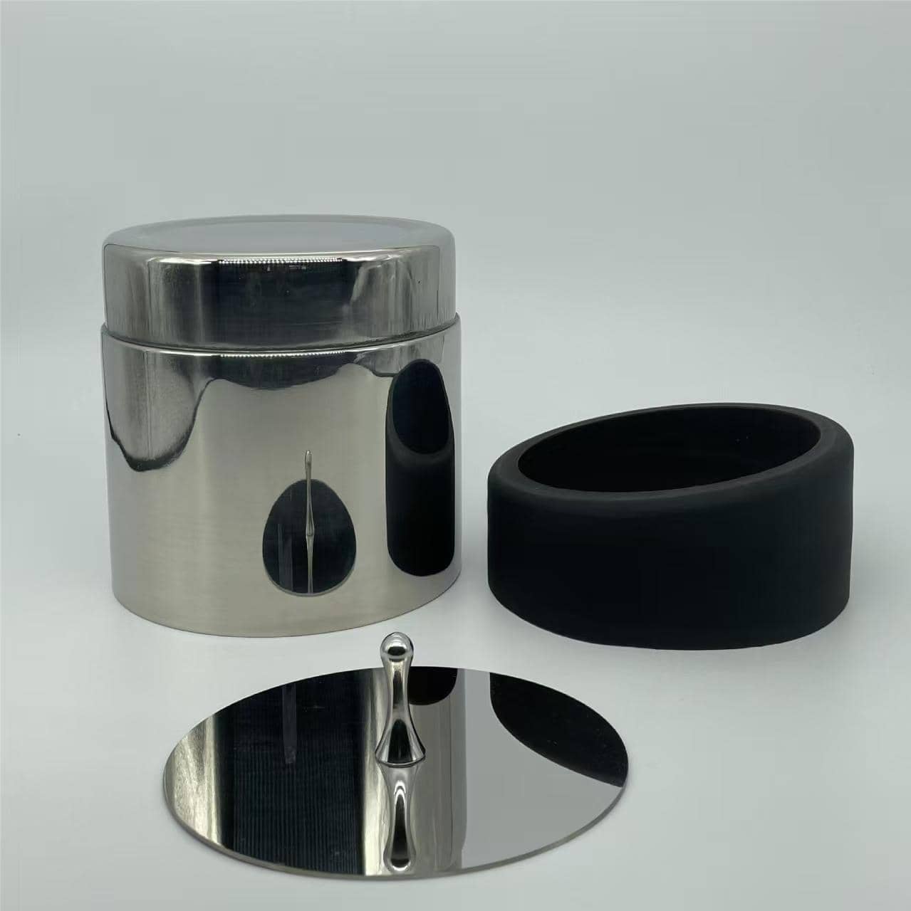 Double-wall stainless steel ice bucket