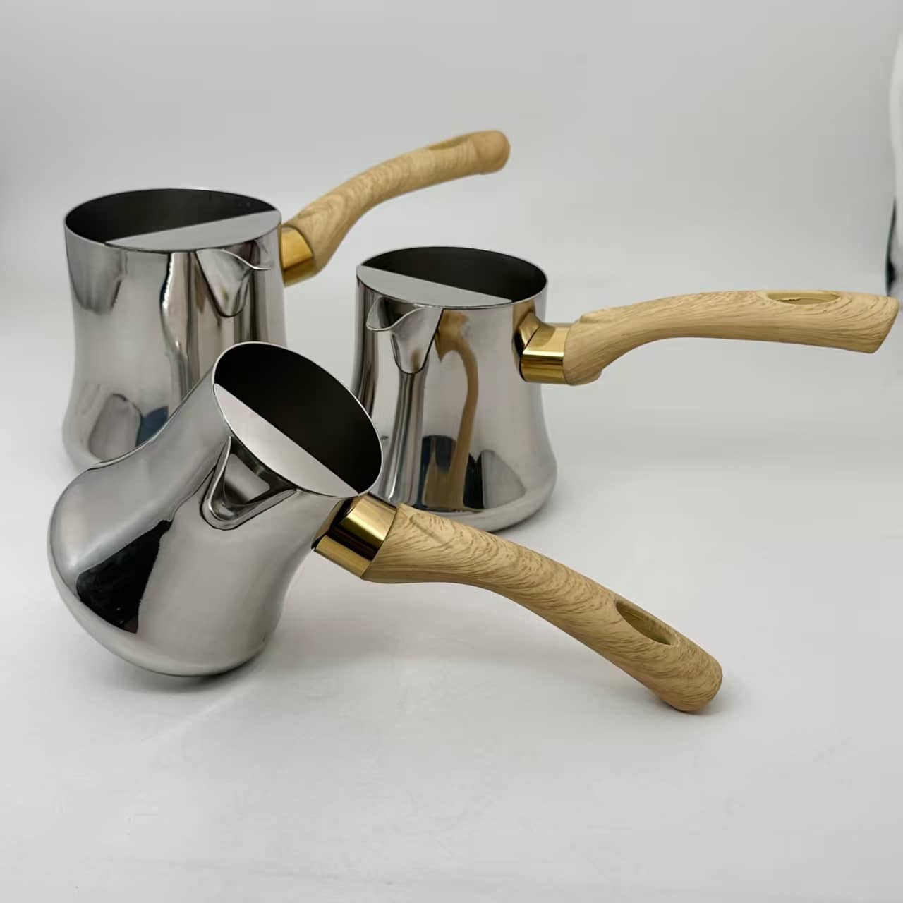 Stainless steel milk pitcher