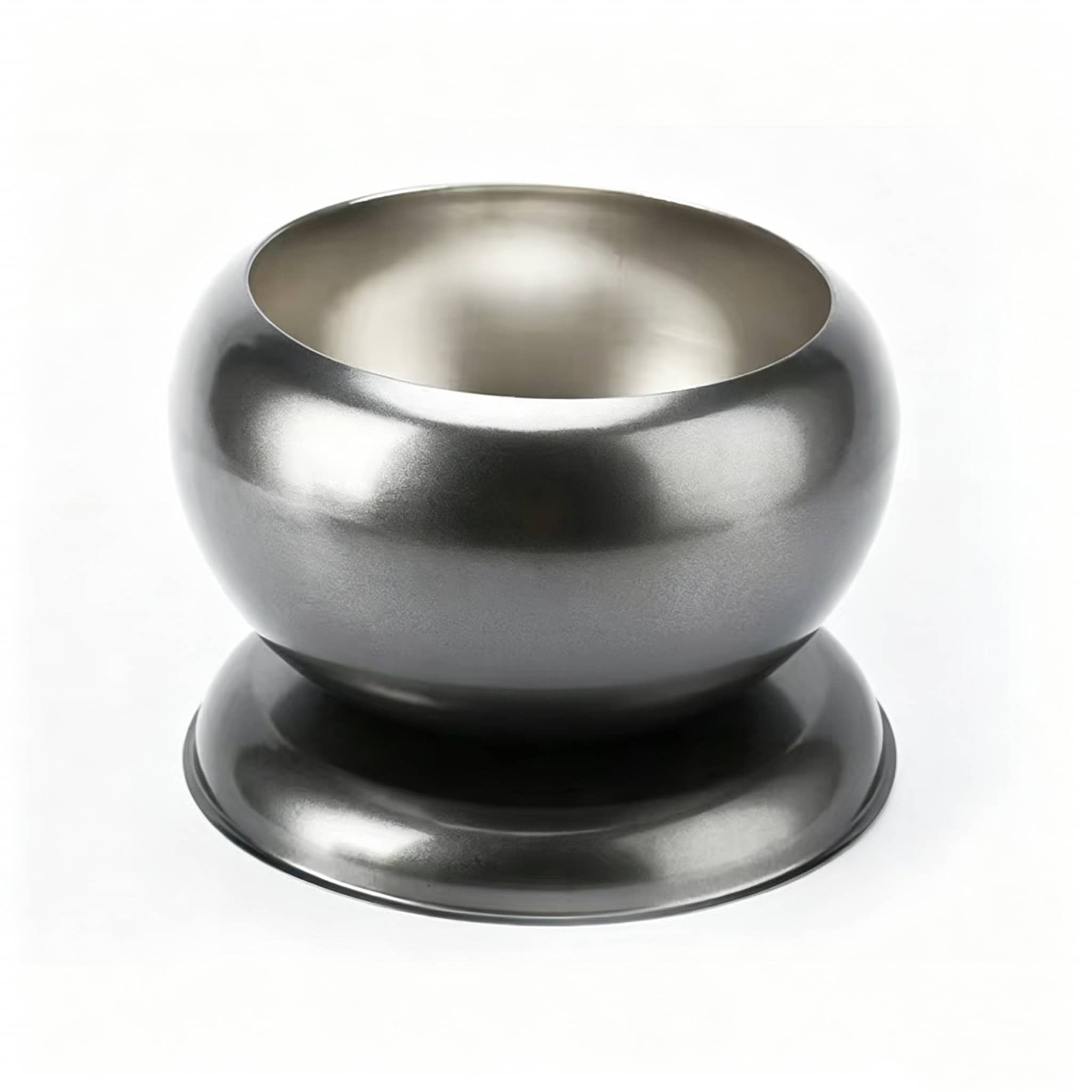 Stainless steel monk bowl