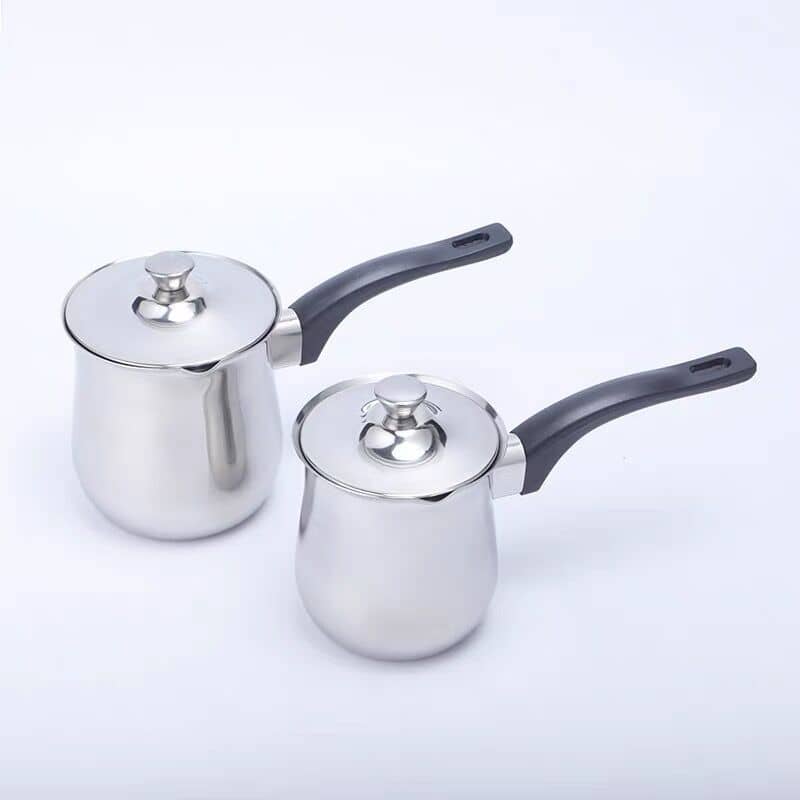 Stainless steel milk pitcher