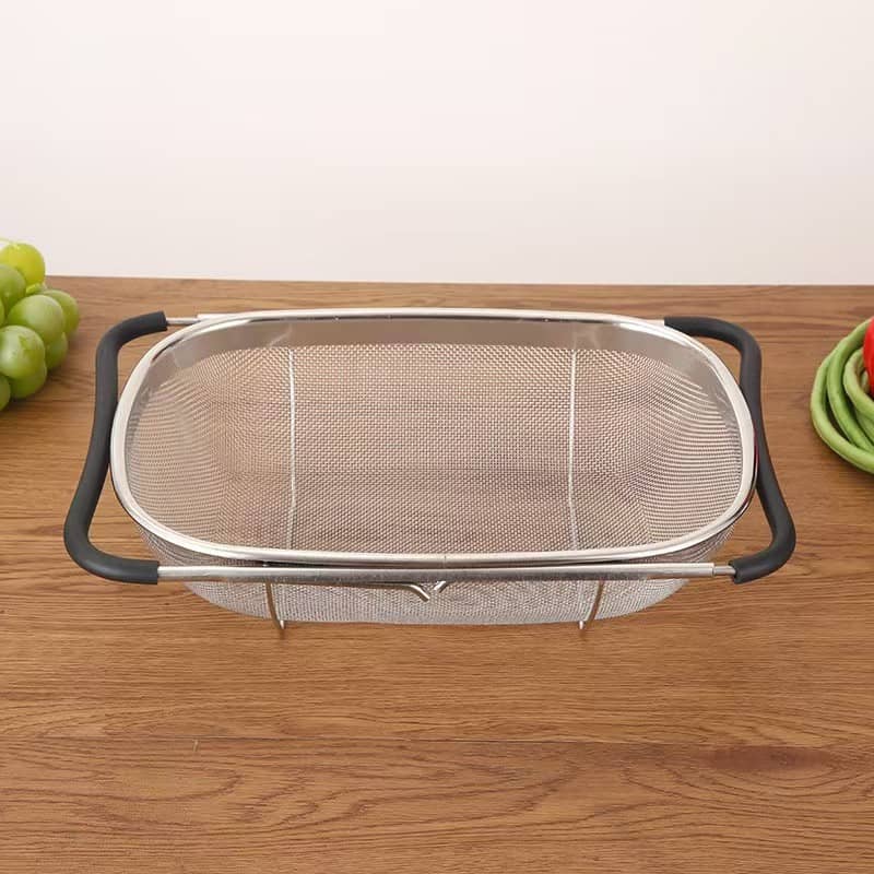 Expandable Drain Basket, Fine Hole & Dense Mesh Two Styles