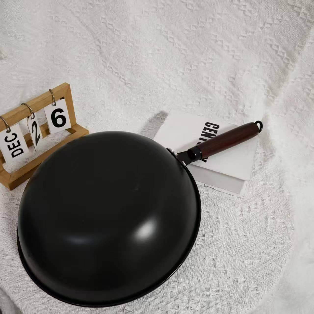 Nitrided Steel Coating-Free Chinese Wok
