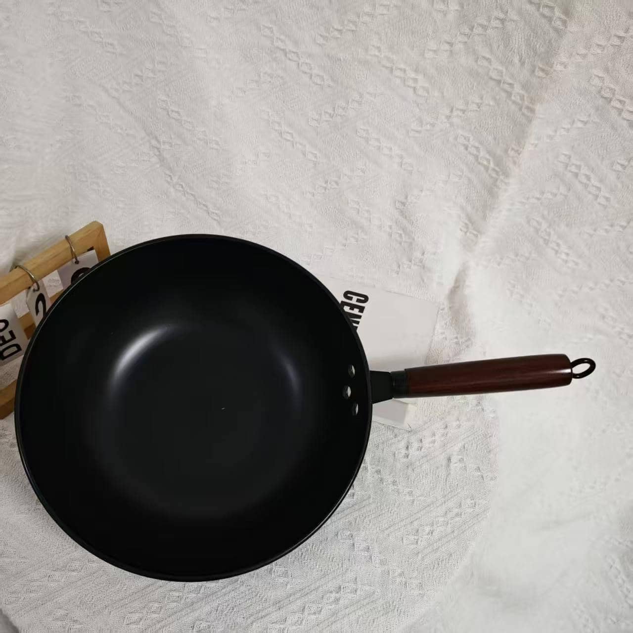 Nitrided Steel Coating-Free Chinese Wok