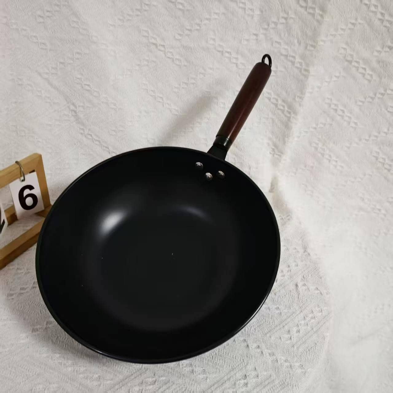 Nitrided Steel Coating-Free Chinese Wok