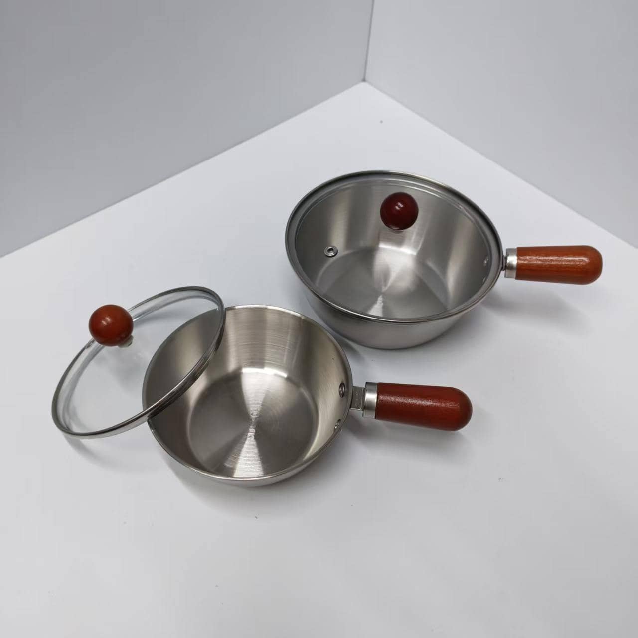 Single Handle Stainless Steel Baby Food Pot