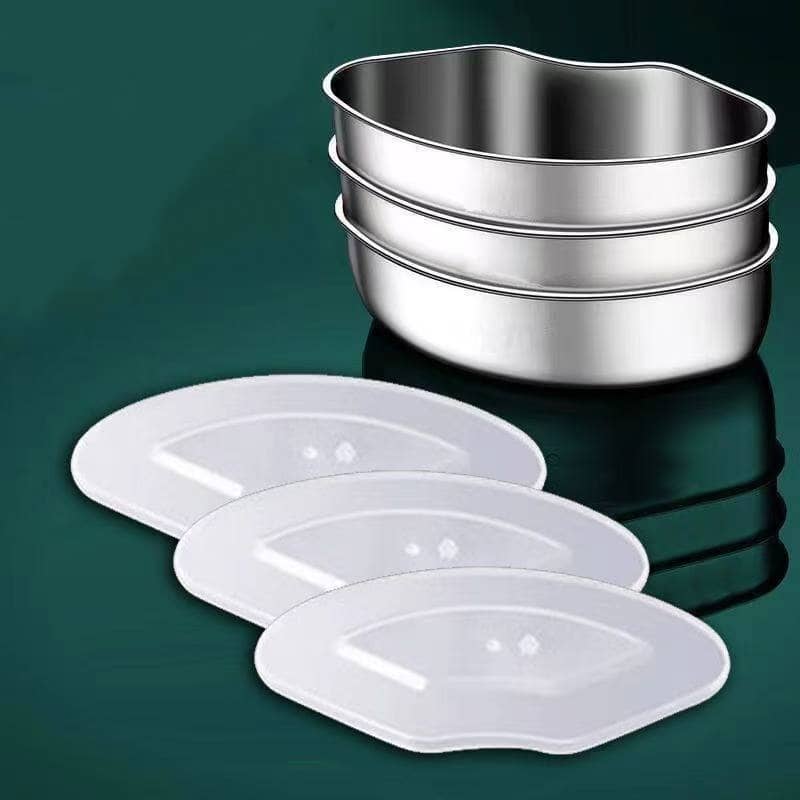 Fan-shaped Stainless Steel Food Storage Container