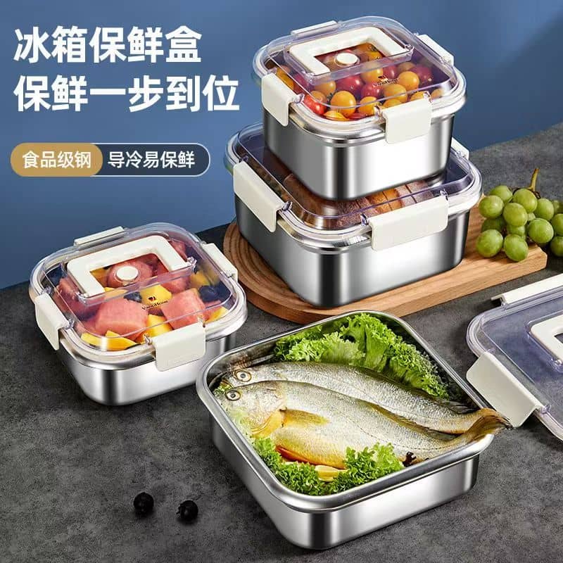 New Style Stainless Steel Food Storage Container