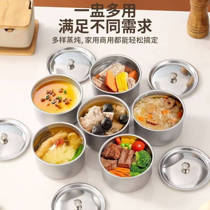 Stainless Steel Egg Steaming Bowl