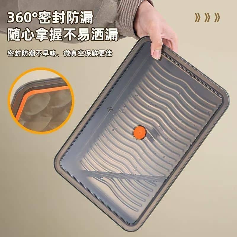 Airtight Stainless Steel Square Tray With Lid