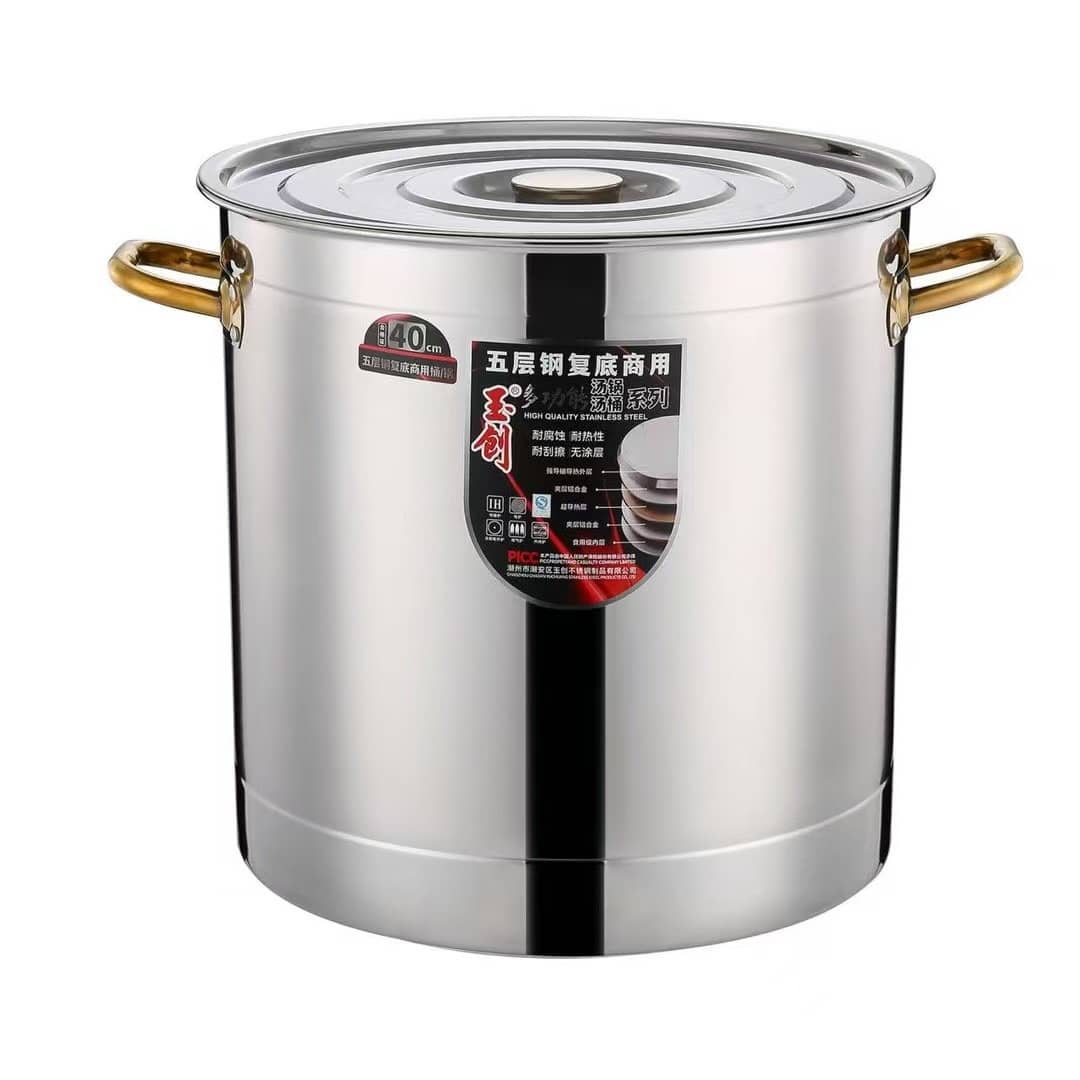 5.8A Stainless Steel Stock Pots