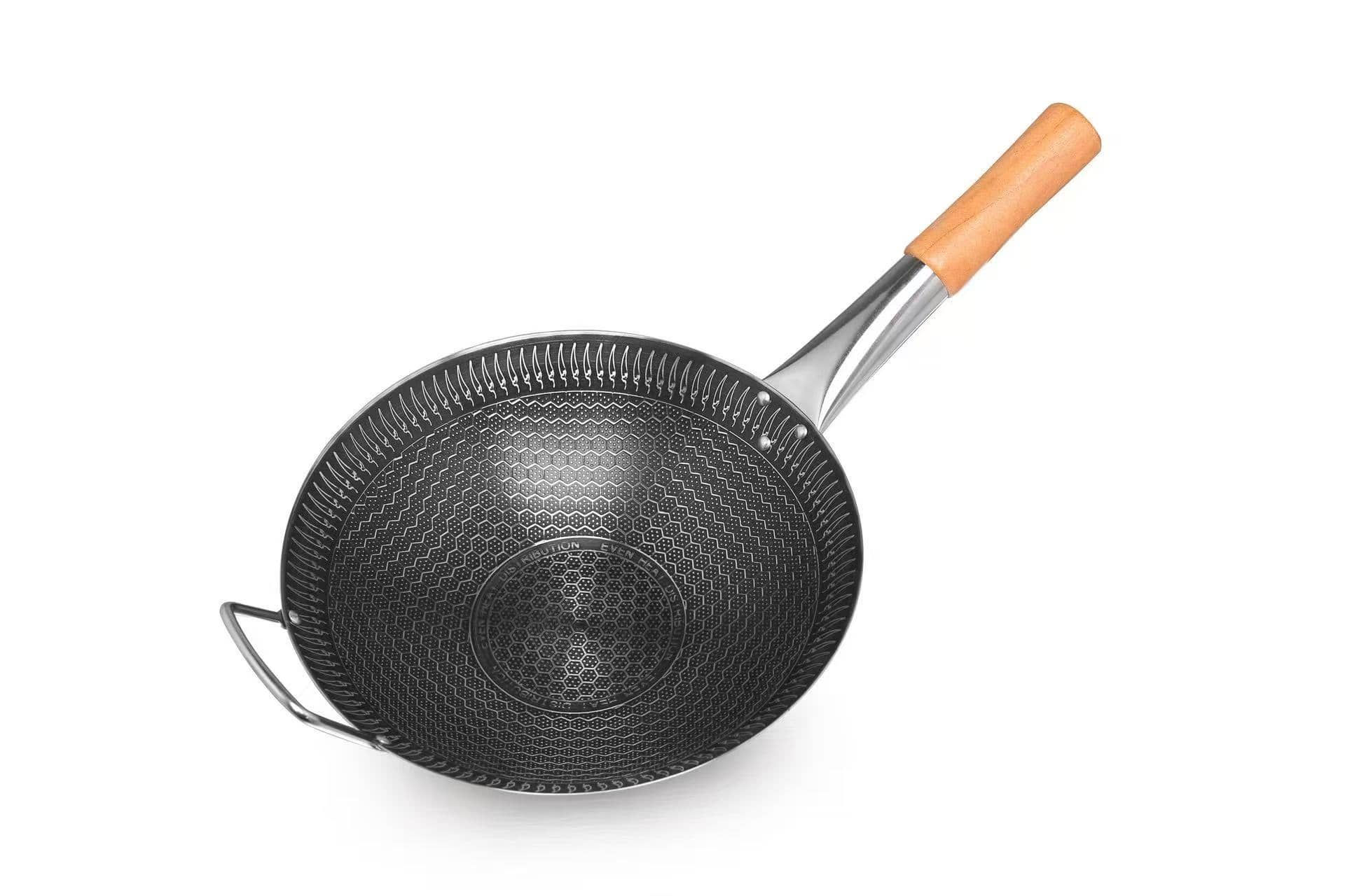 Stainless Steel Non-Stick Woks