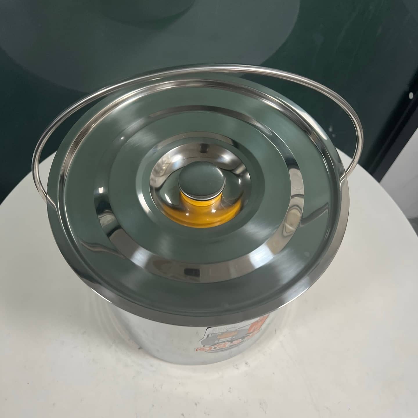 Stainless Steel Pail with Handle