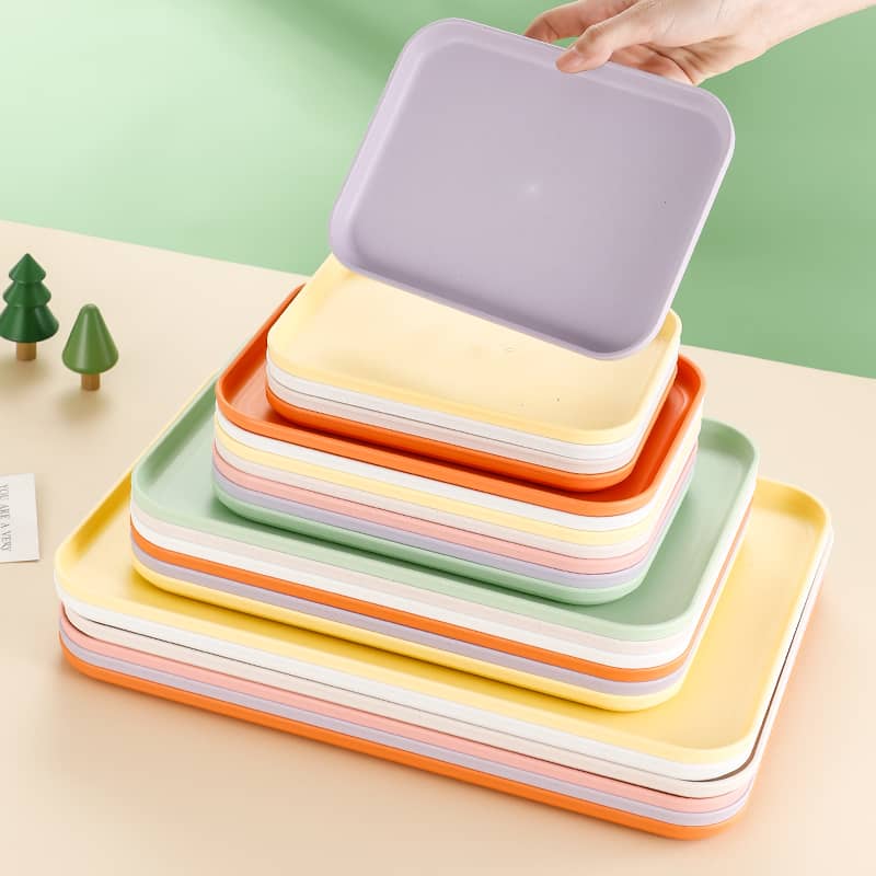 PP Color Square Trays