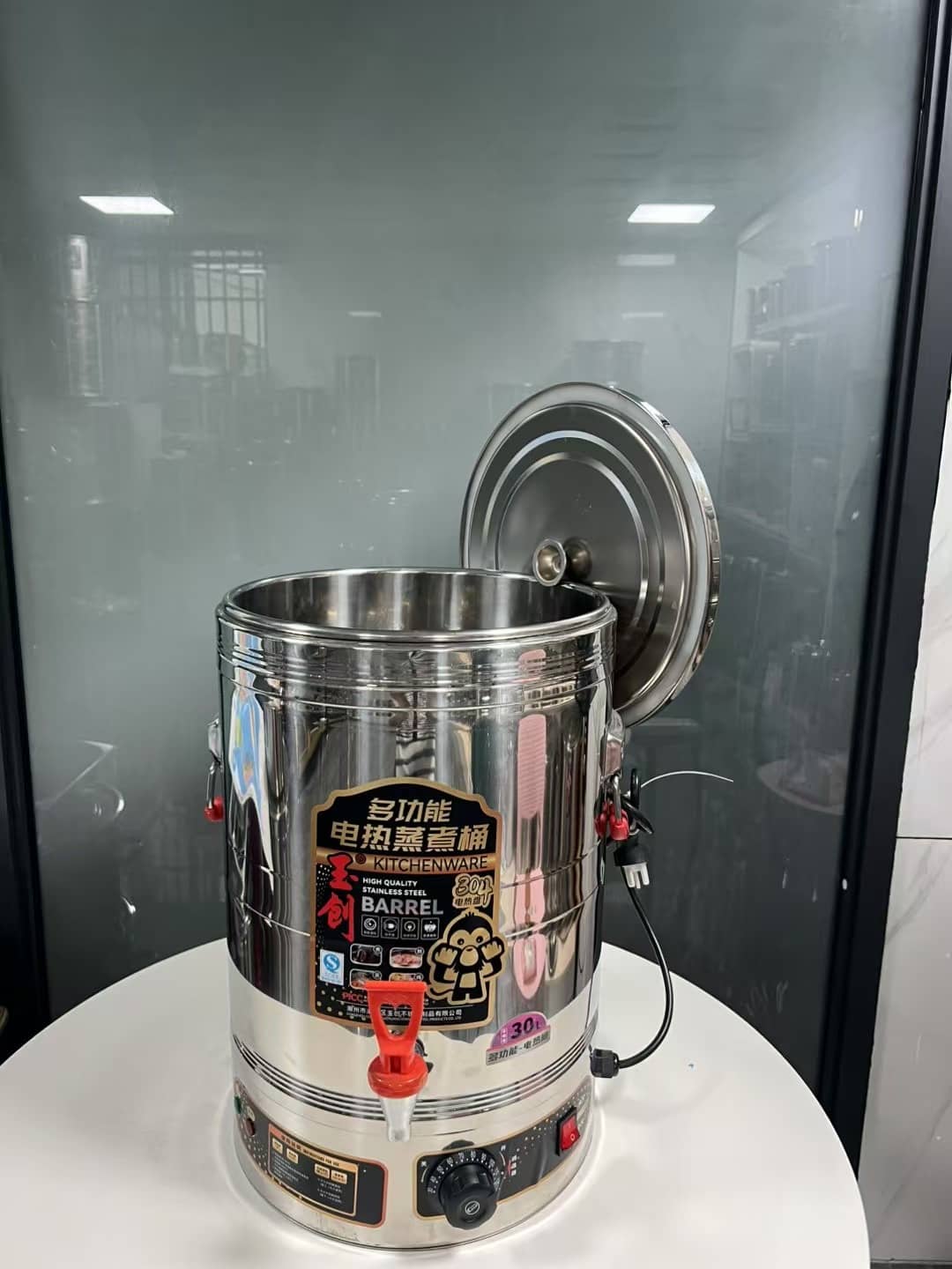Electric Heating Stainless Steel Stock Pots