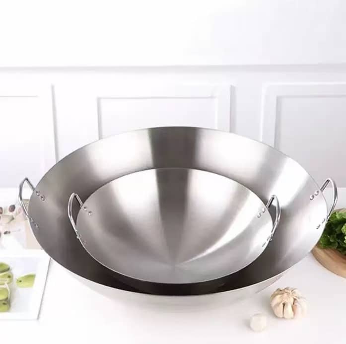 Stainless Steel Woks