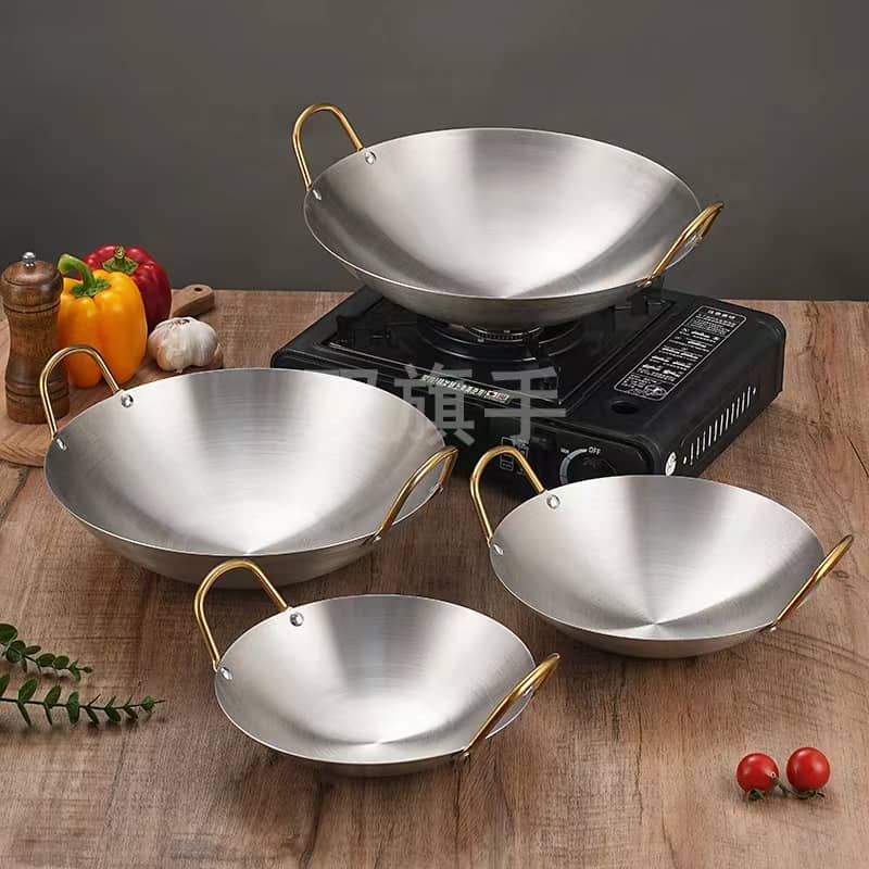 Commercial Stainless Steel Dry Pot