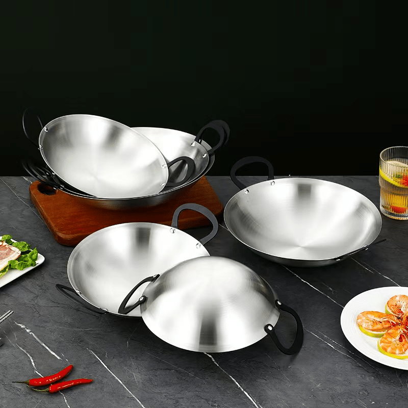 Anti-overflow Stainless Steel Dry Pot