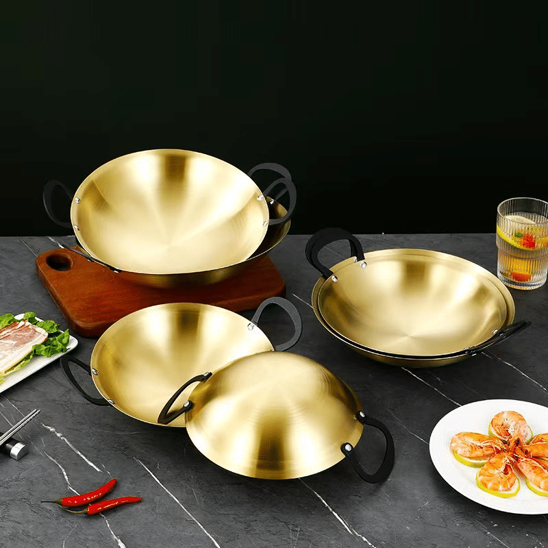 Anti-overflow Stainless Steel Dry Pot