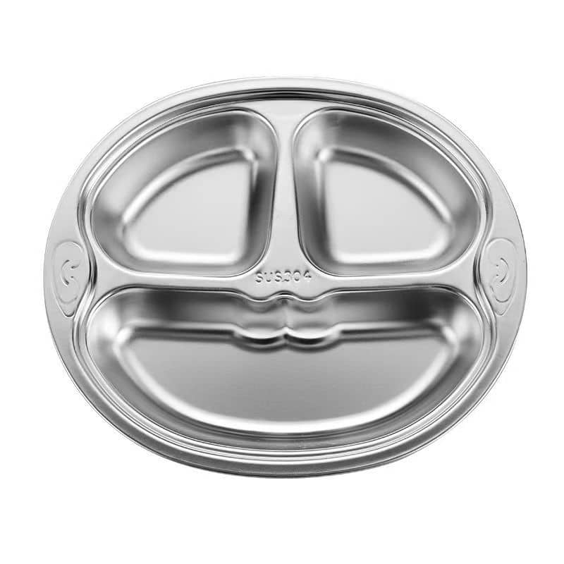 Monkey Style Stainless Steel Food Tray