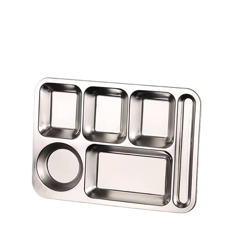 Chinese style divided food trays