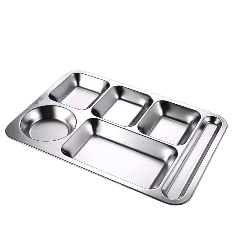 Chinese style divided food trays