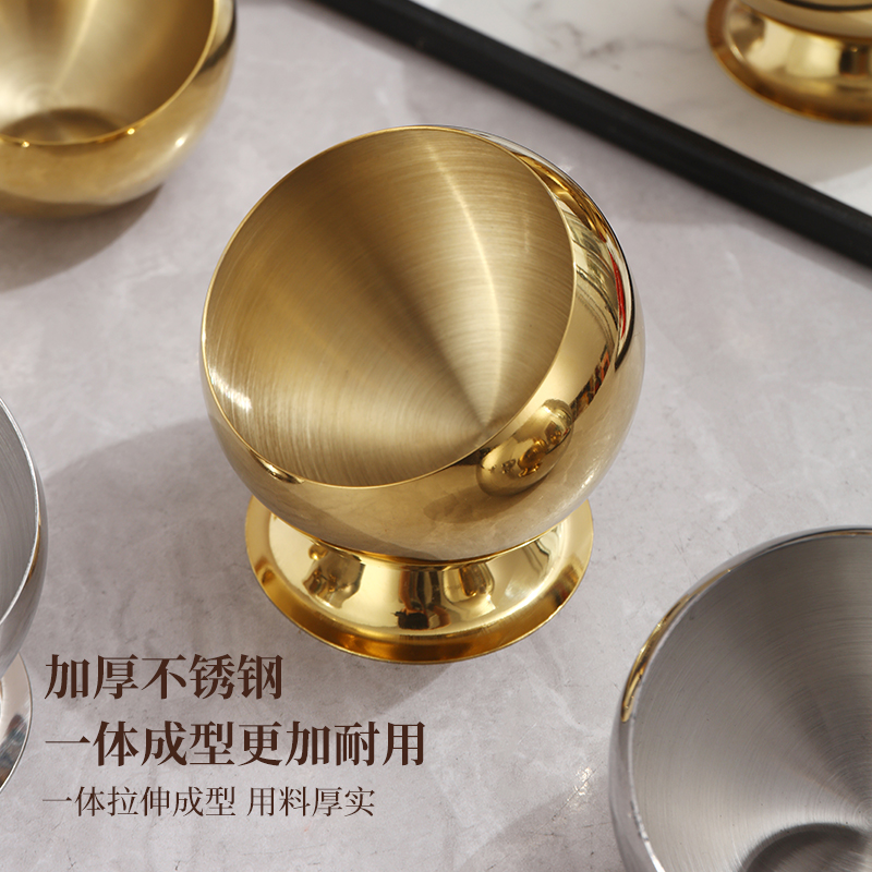 Slanted sauce bowl