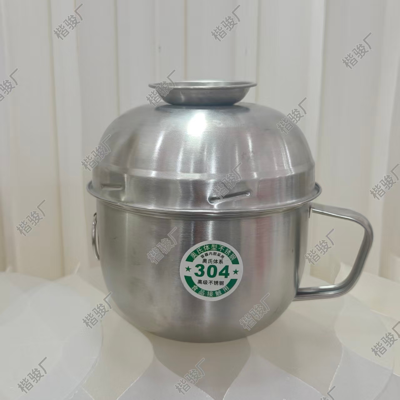 Stainless steel fast food cup