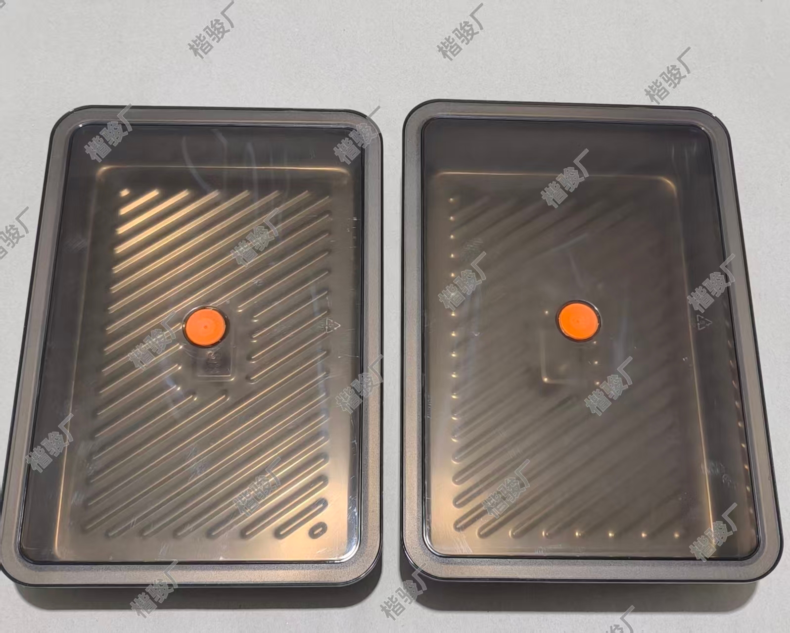 Square food storage container
