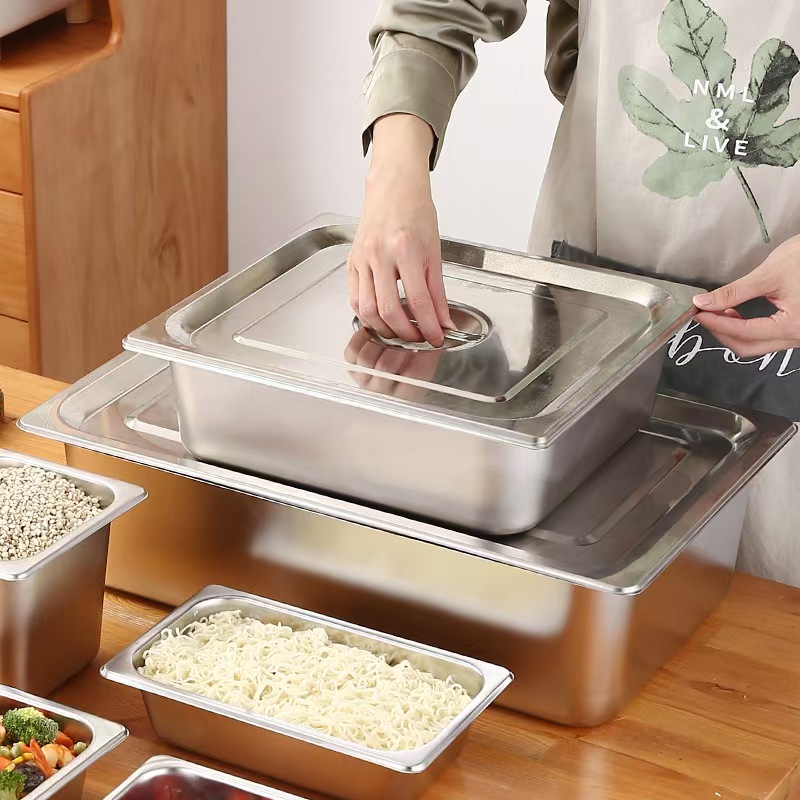 Stainless steel steam table pan