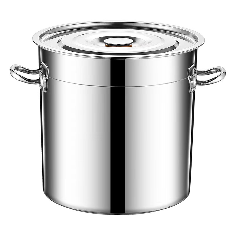 Commercial stainless steel soup pots