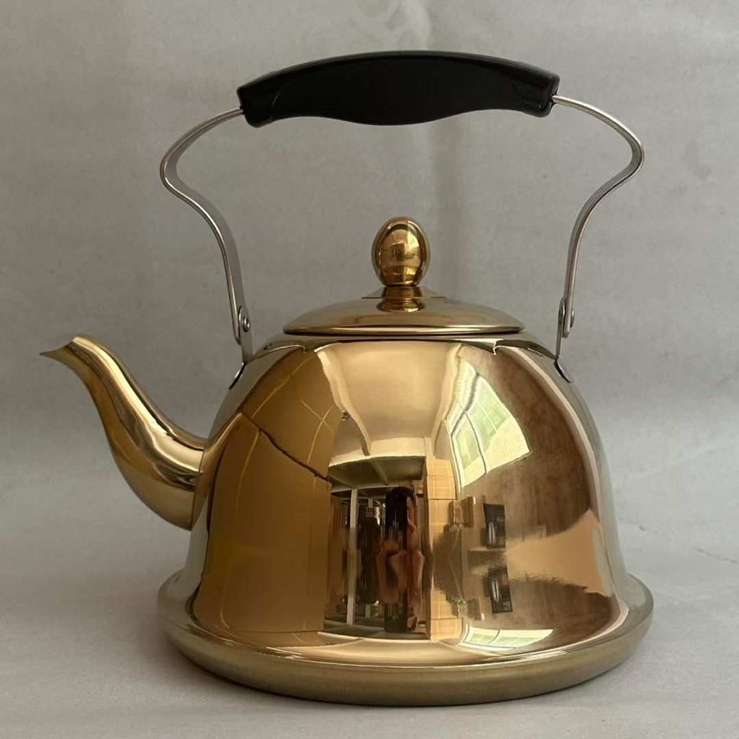 Bell-shaped stainless steel kettle