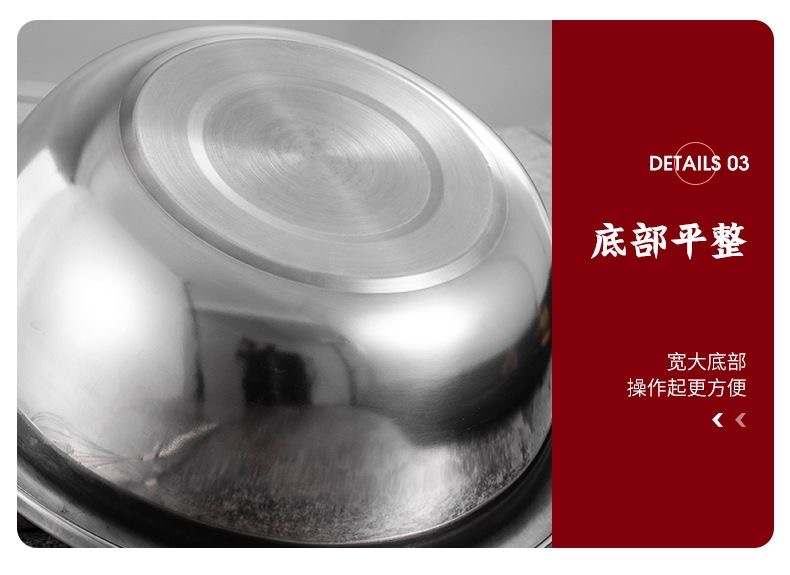 Stainless steel round basin