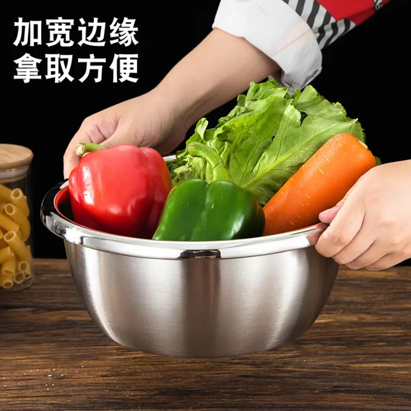 Stainless steel round basin