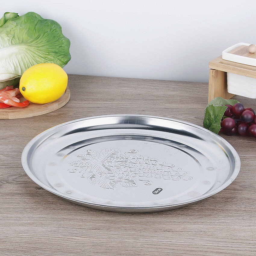 Relief grape pattern plate