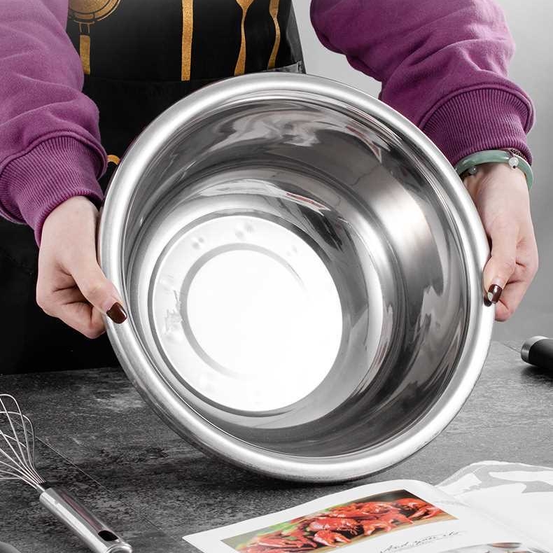 Stainless steel round basin