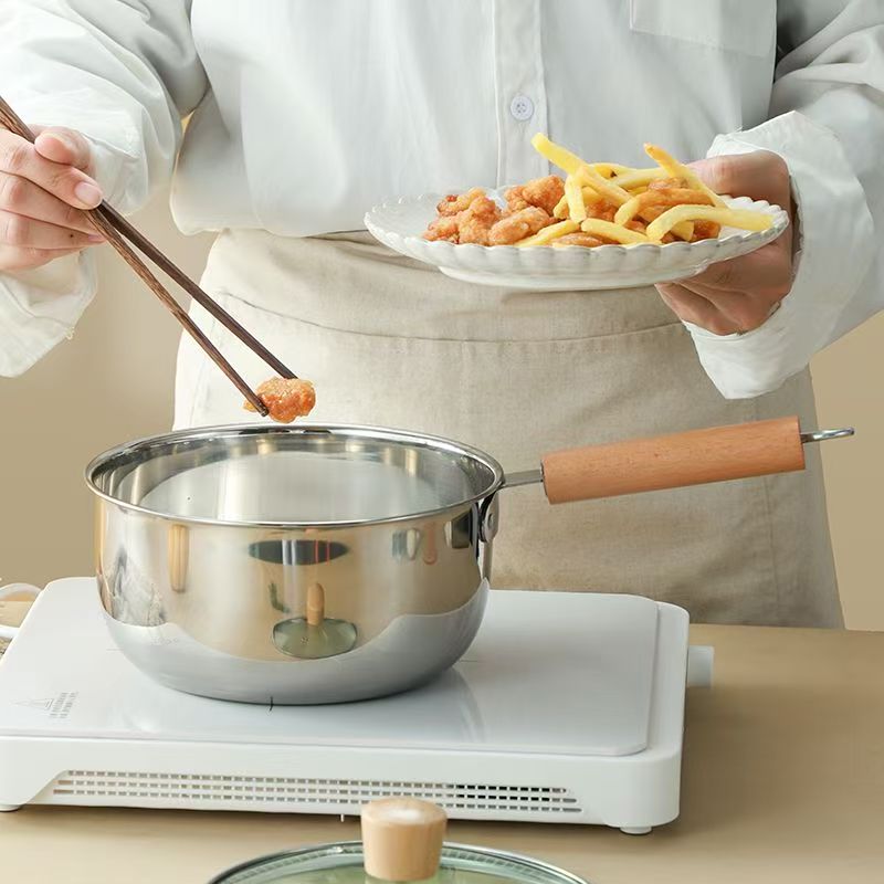 Stainless steel milk pan