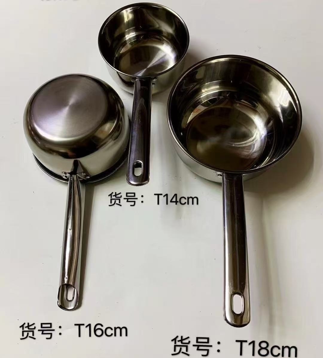 Square-handled water ladle