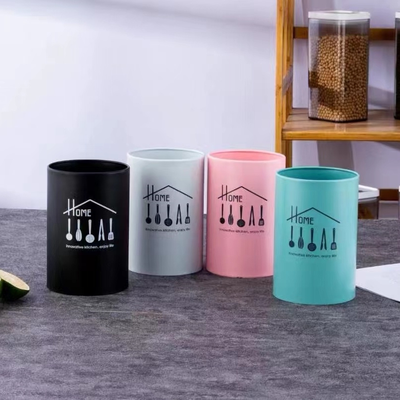 colorful Cutlery storage container 餐具收纳筒