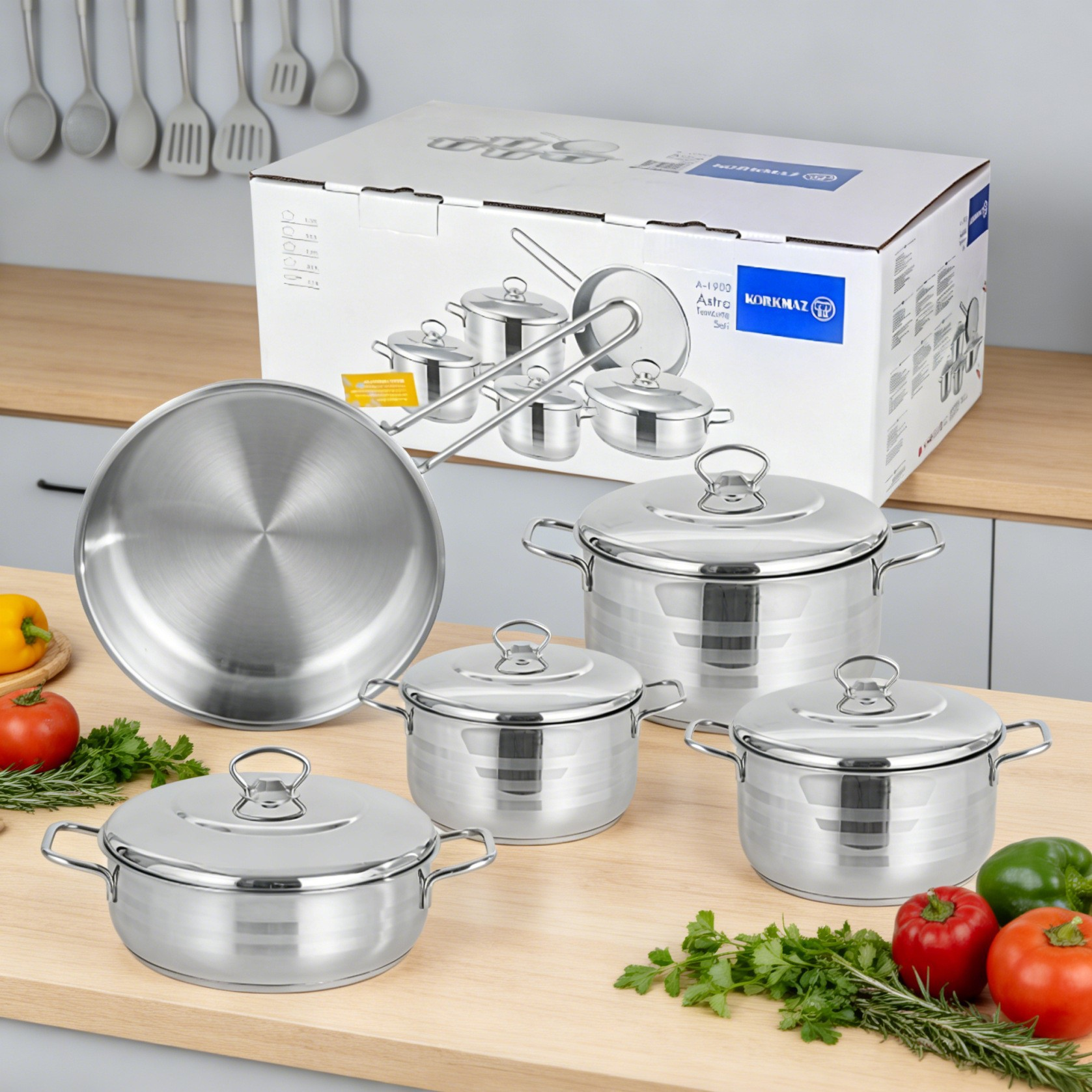 stainless steel cookware set